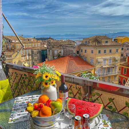 Corfu Panoramic View All The City Eksteriør billede