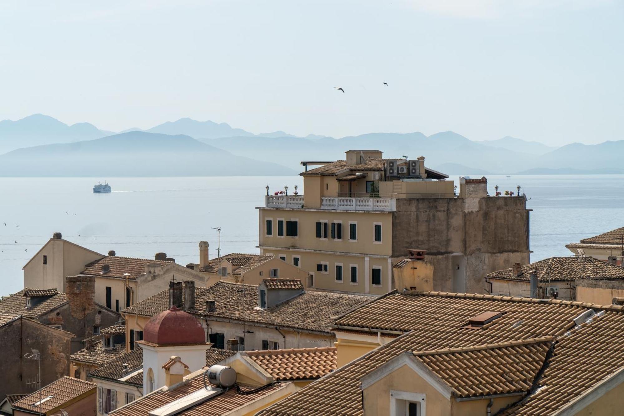 Corfu Panoramic View All The City Eksteriør billede