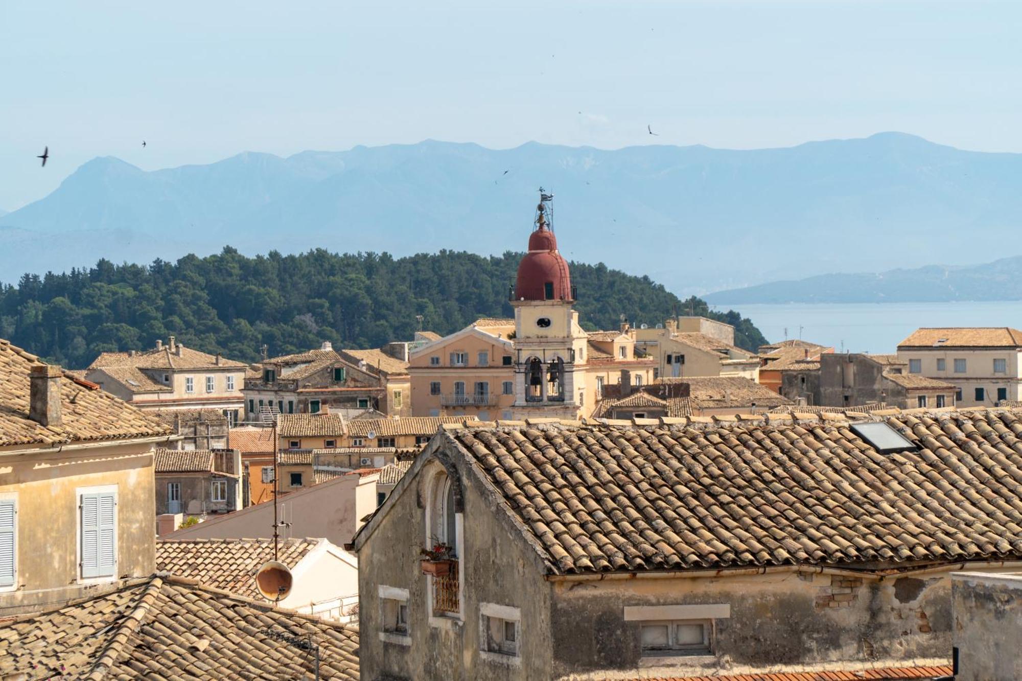 Corfu Panoramic View All The City Eksteriør billede